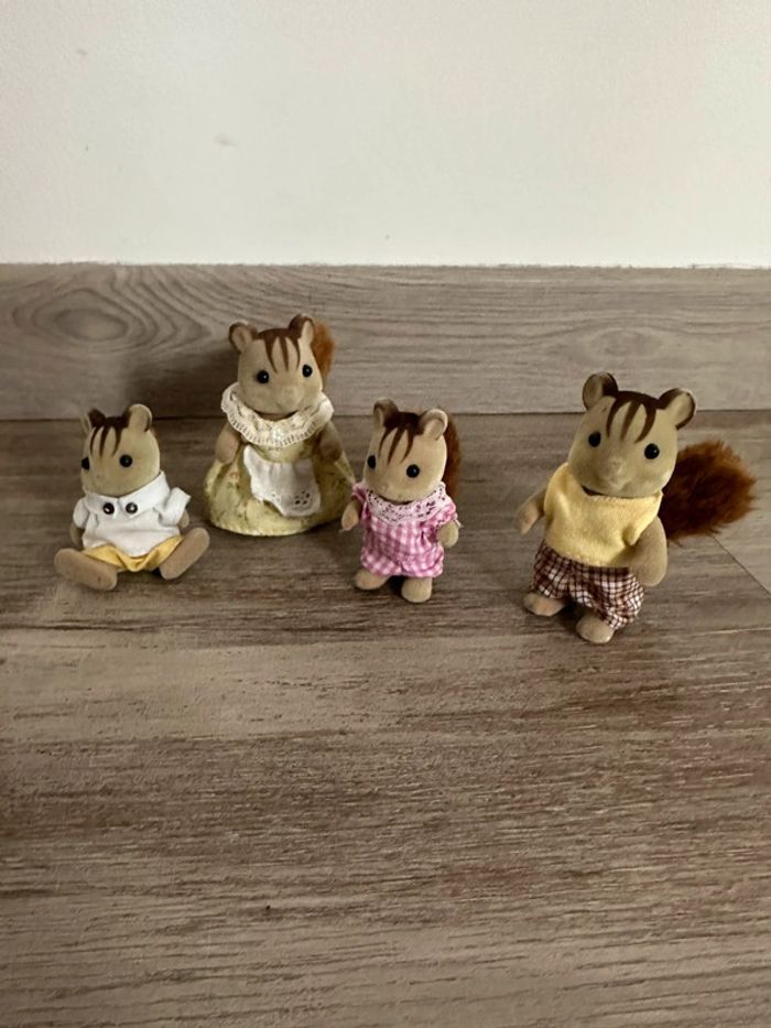 Sylvanian families famille écureuils