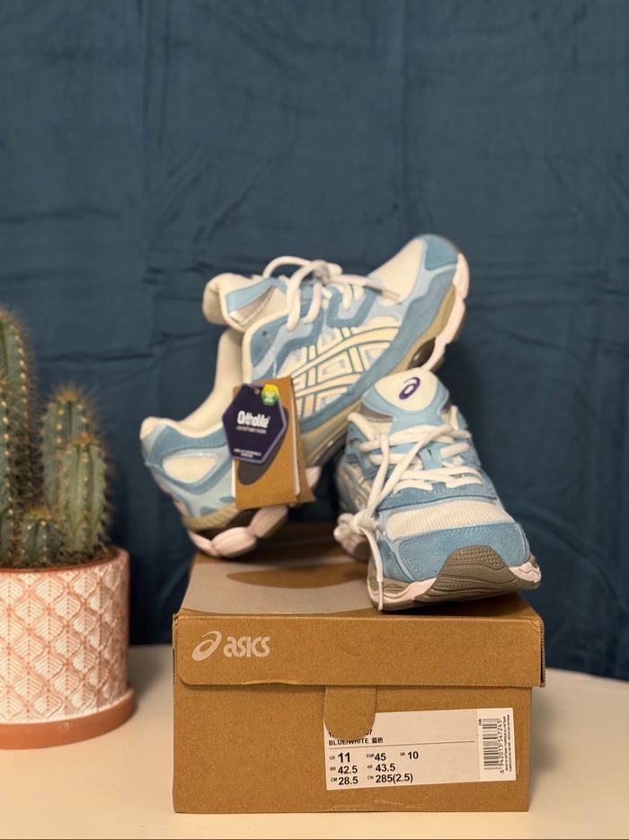 Asics gel nyc Bleu blanc taille 45 - photo numéro 4