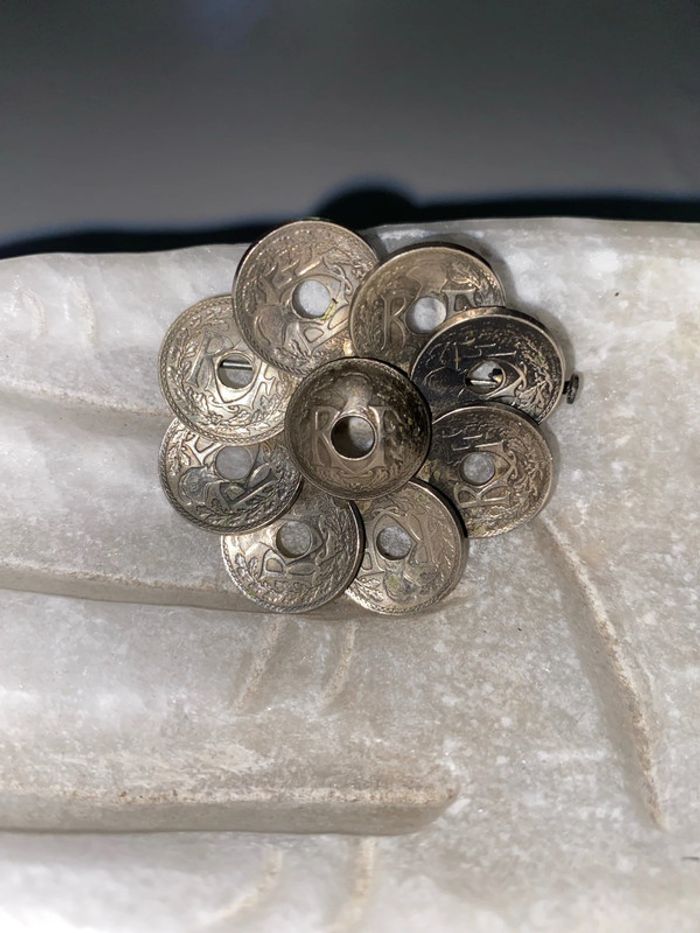 Broche en argent