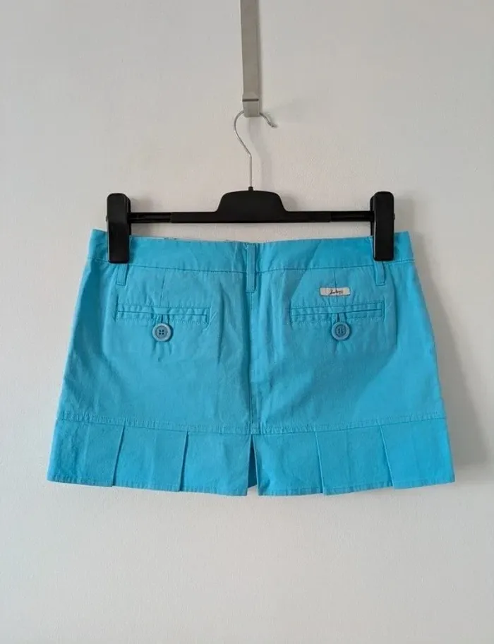 Mini-jupe d'été bleue - Hurley - taille 40 - photo numéro 2