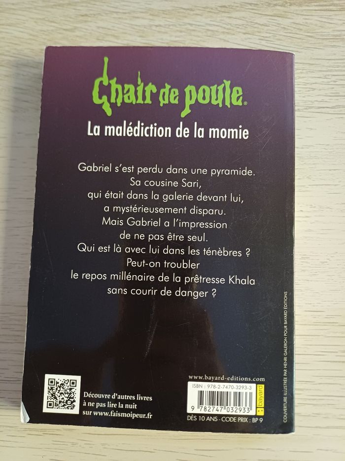 Livre chair  de poule - photo numéro 2