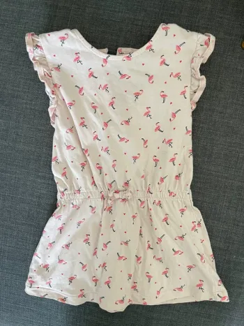 Robe rose pale tape à l’œil 18 mois