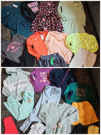 Gros lot vêtements fille 12 ans automne hiver