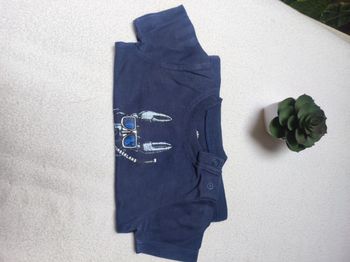 T-shirt bleu marine garçon - Taille 3 mois - Timberland