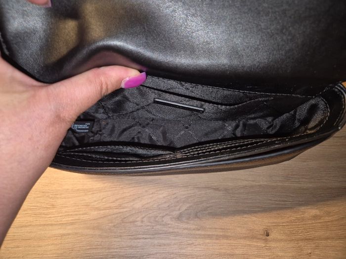 Sac bandoulière Michael Kors noir en cuir grainé - photo numéro 4