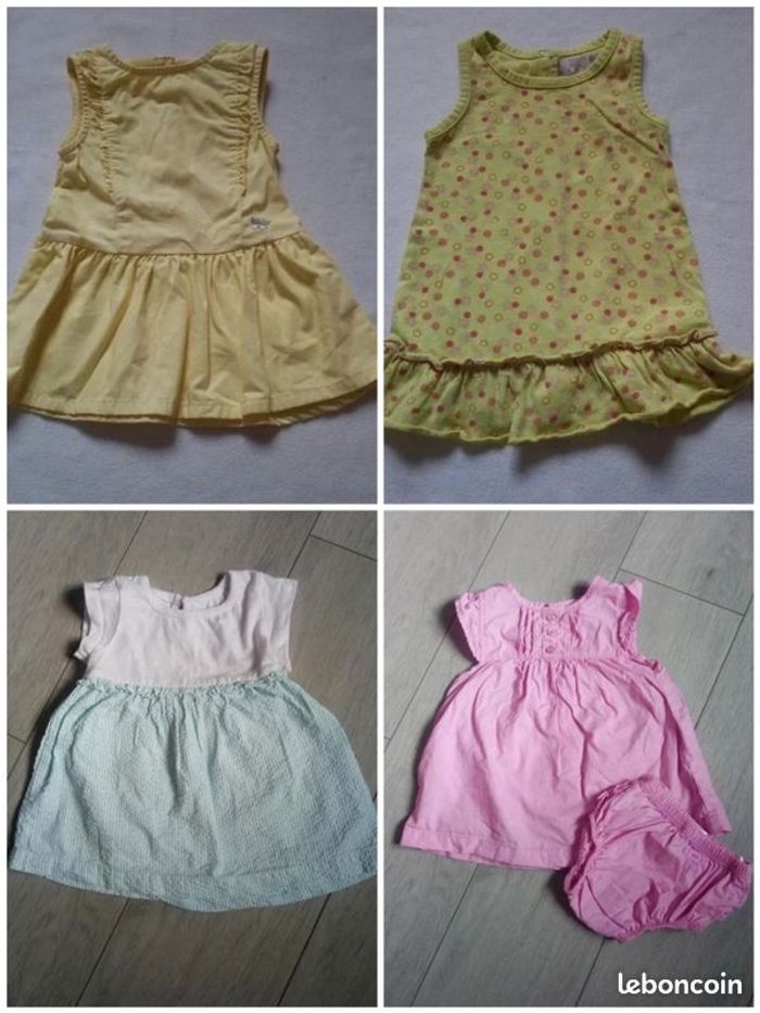 Lot robes été taille 3 mois