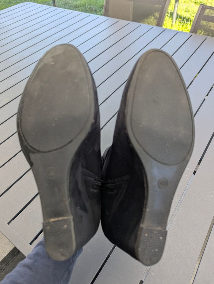 Paire de bottines en très bon état taille 40 femme - photo numéro 5