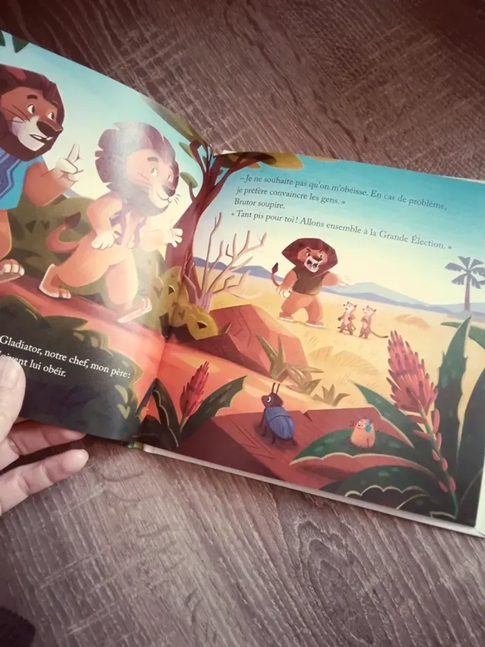 Livre : Le Lion qui ne rugissait pas - photo numéro 2