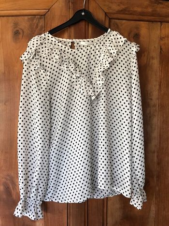 Blouse à pois