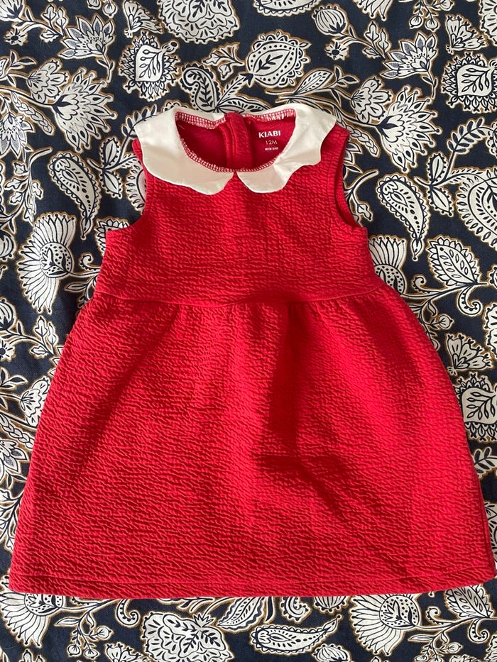 Robe rouge KIABI - 12 mois