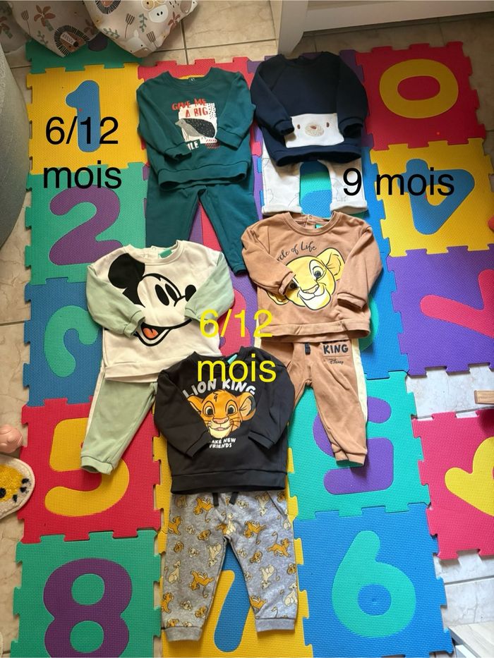 Lot de vêtements bébé/garçon 9/12 mois - photo numéro 4