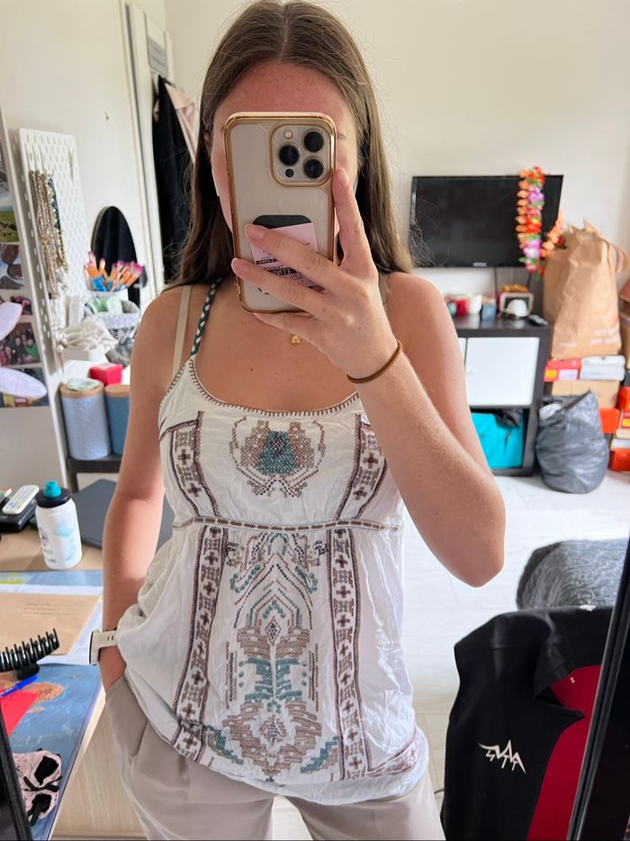 Haut d’été dos nue taille L