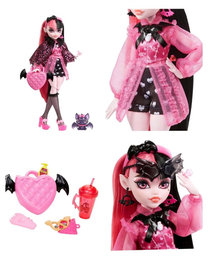 Poupée Draculaura et son animal de compagnie Monster high - photo numéro 2
