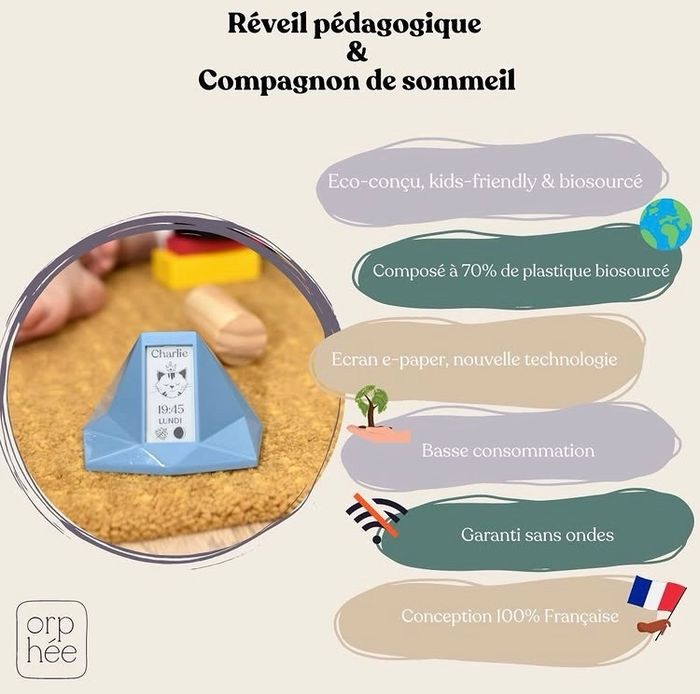 Réveil pédagogique Orphée - photo numéro 8