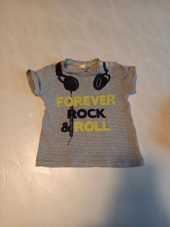 T-shirt été manches courtes 18 mois garçon kid kanaï