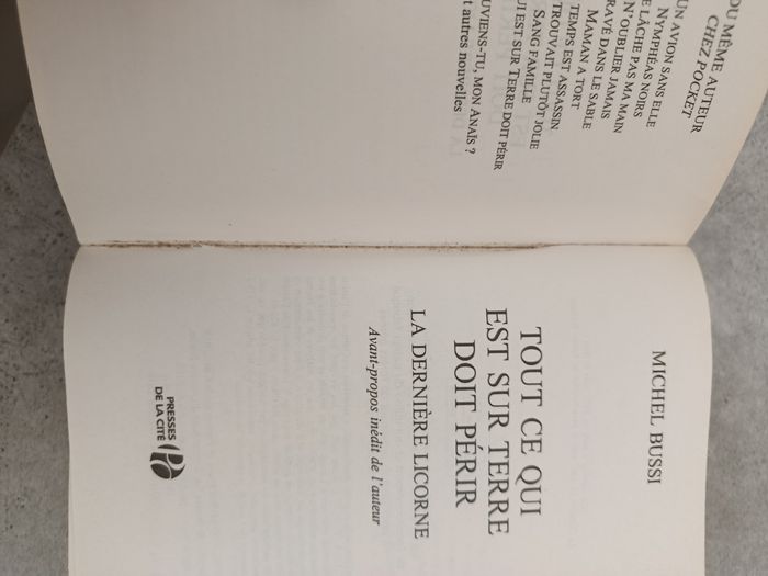 Livre Tout ce qui est sur terre doit périr - photo numéro 4