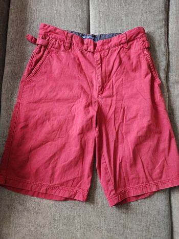 Short chino rouge peter polo