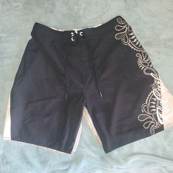 Short de bain / Bernuda Vintage Y2K Surf Broderie 🩳 Rip Curl - Taille 44
