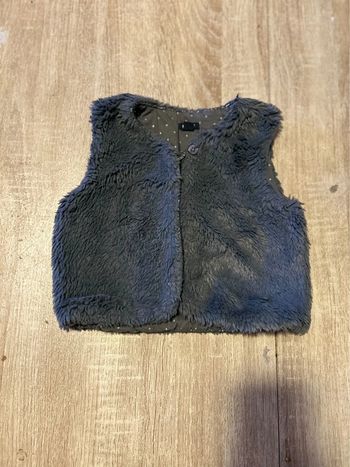 Gilet fourrure 18 mois