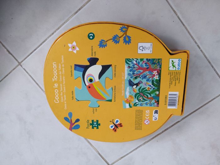 Puzzle Djeco coco le toucan excellent état - photo numéro 4