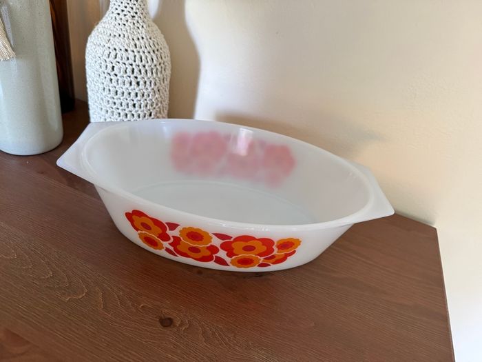 Cocotte Arcopal motifs fleurs - Lotus - photo numéro 3