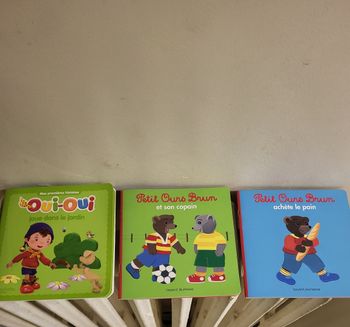 Lot de 3 livres - Petit ours brun et Oui Oui
