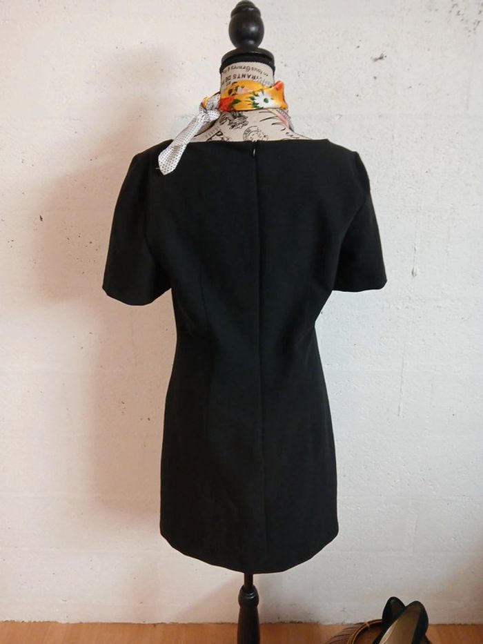 Petite robe noire Mango M tbe - photo numéro 5