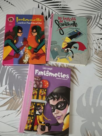 Lot de 3 livres Fantomettes
