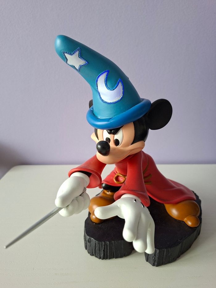 Figurine lumineuse Disney Mickey apprenti sorcier Fantasia. - photo numéro 7