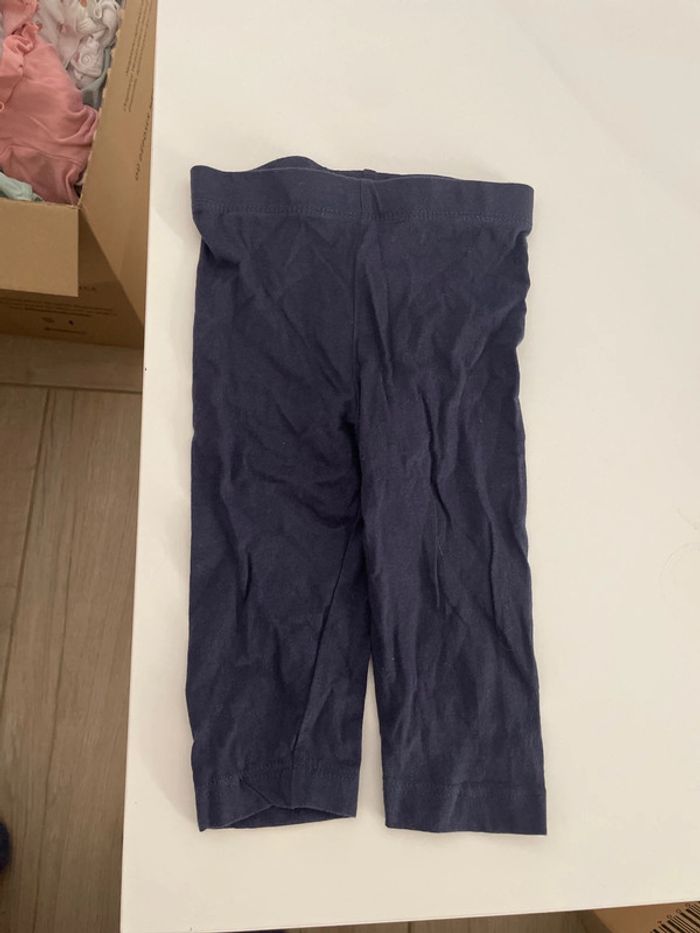 Legging bleu marine 12 mois