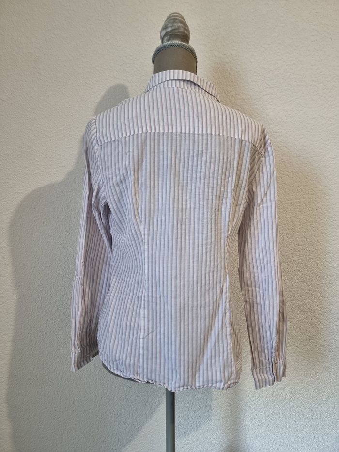 Chemise à rayures Camaïeu - photo numéro 3