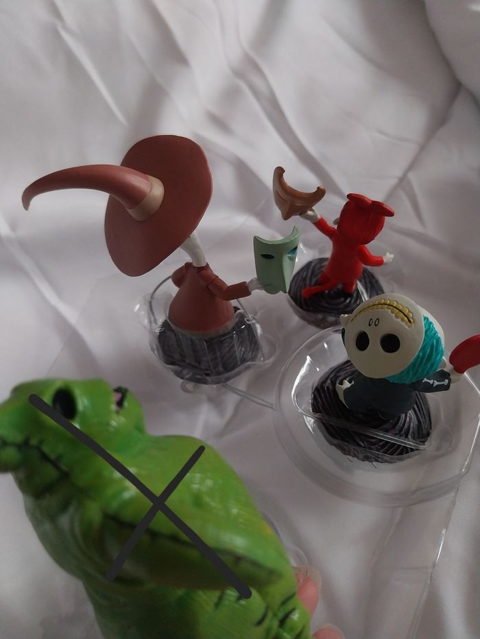 3 Figurines Am Stram et Gram L'Étrange Noël de Monsieur Jack Disney - photo numéro 5