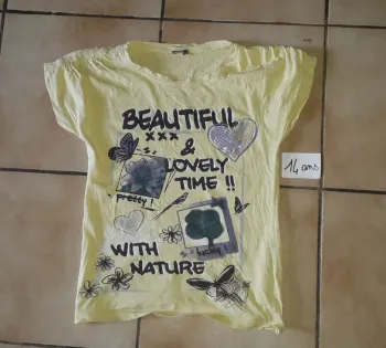 Tee-shirt 14 ans fille