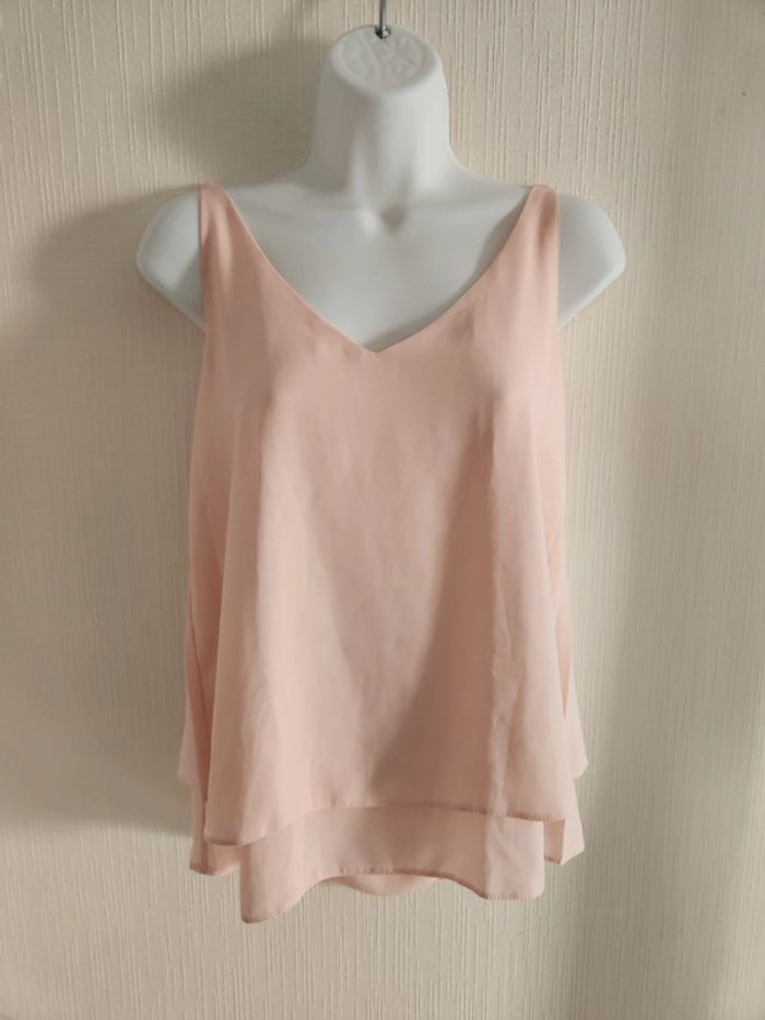 Blouse débardeur rose pâle Etam 36