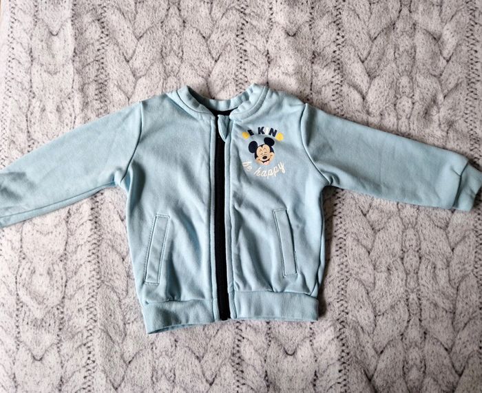 Veste bleu bébé 6 mois