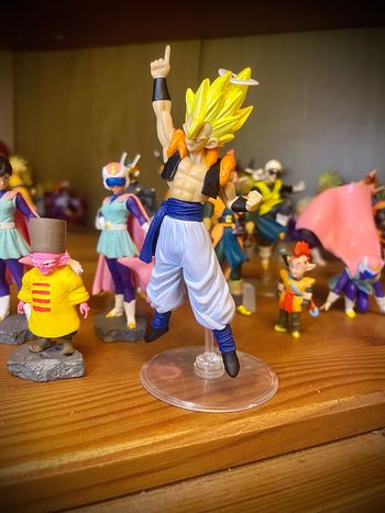 Figurine dragon ball gashapon hg Gogeta