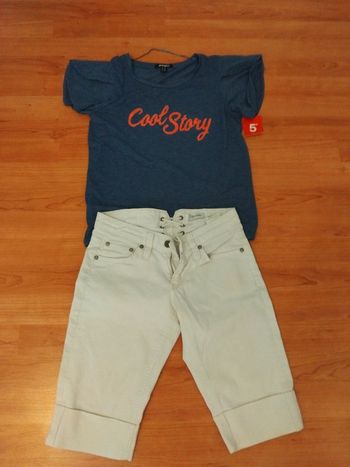 Short long et tee-shirts neuf