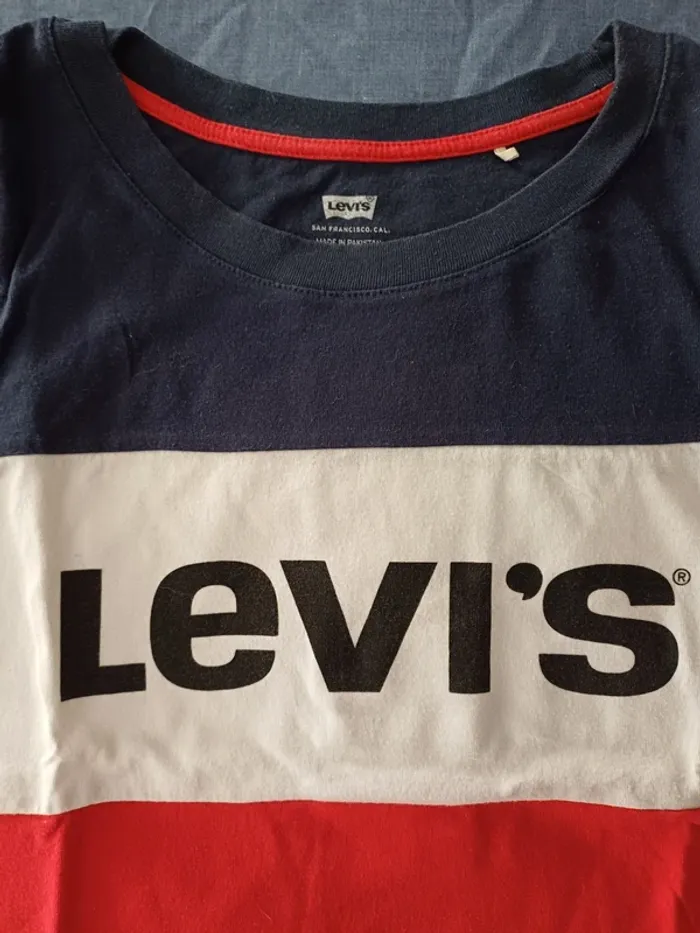 Tee-shirt Sans Manche Levi's Taille L TBE - photo numéro 2