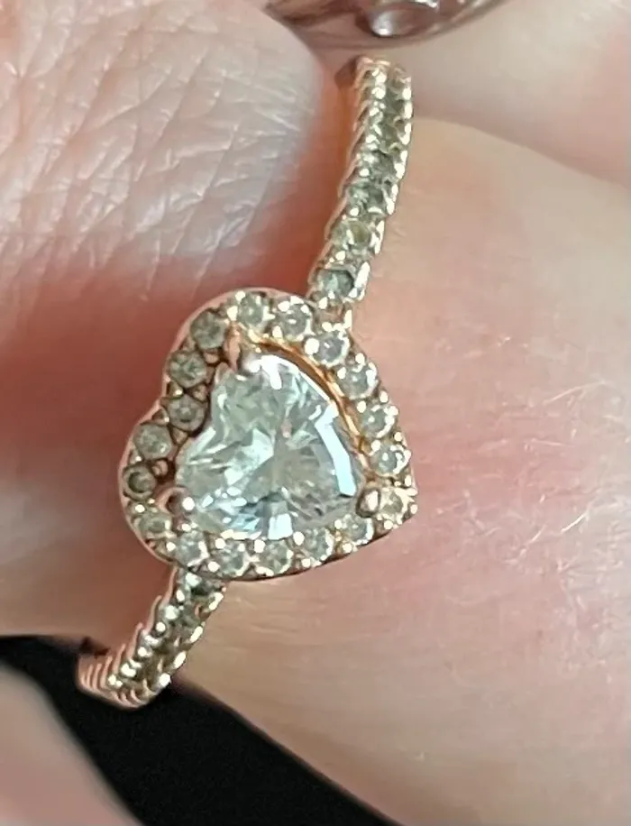 Bague 💍 cœur - photo numéro 2