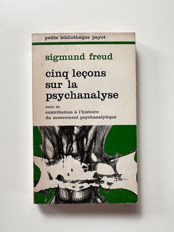 Livre - Cinq leçons sur la psychanalyse
