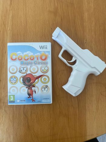 Jeu Wii - Cocoto avec notice et pistolet
