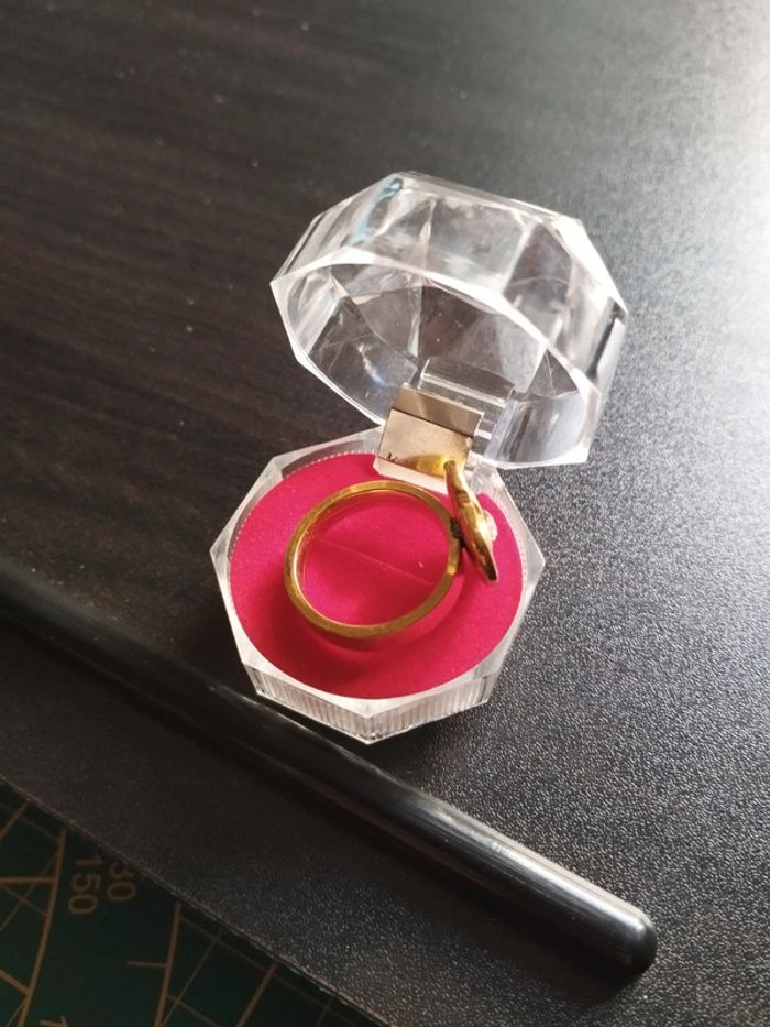 Bague vintage coeur avec coffret cadeau - photo numéro 5