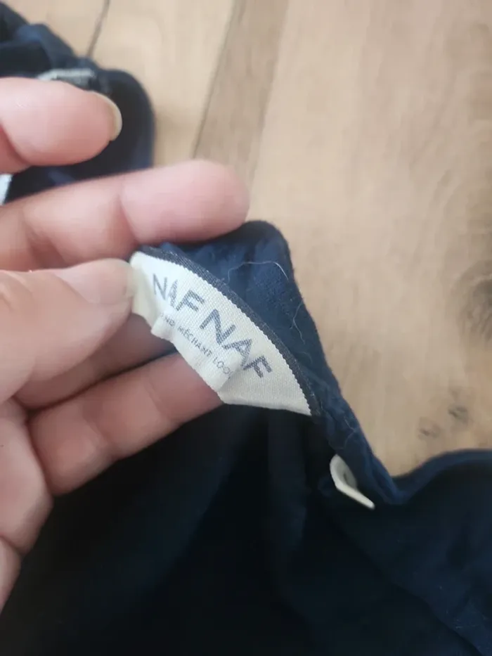 Tee shirt bi matiere - photo numéro 2