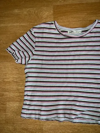 Tee-shirt côtelé
