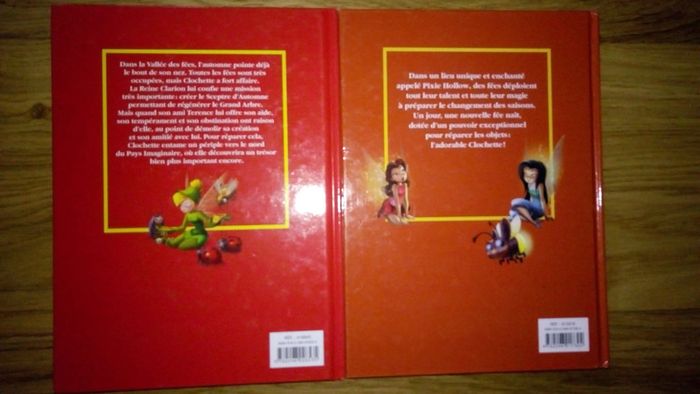 Lot de 2 livres Disney Clochette - photo numéro 2