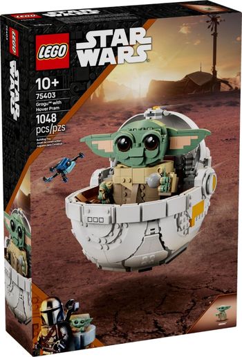 Lego 75403 Star Wars Grogu et son landeau 