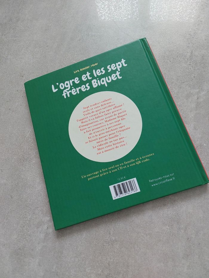 L'ogre et les sept frères biquet + cd - photo numéro 4