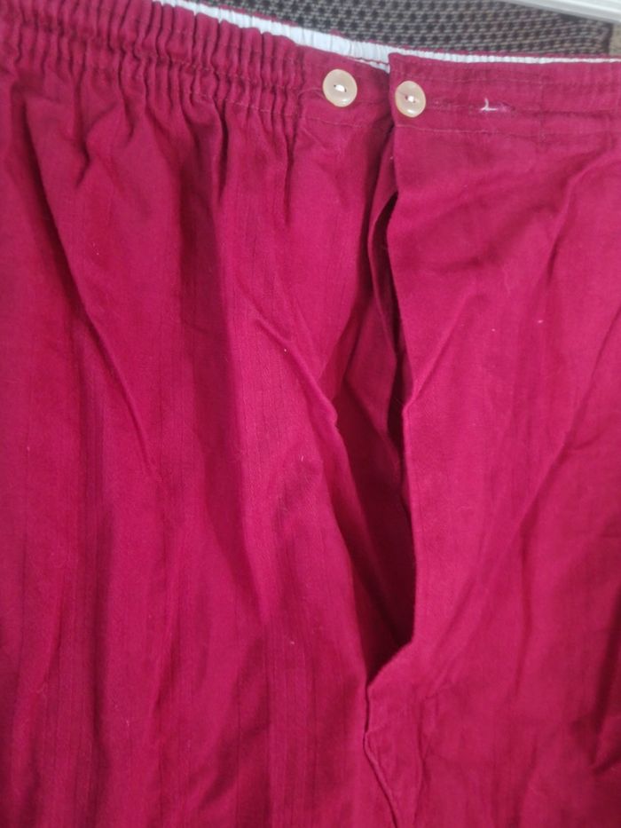 Ensemble pyjama homme bordeaux taille L-XL - photo numéro 6