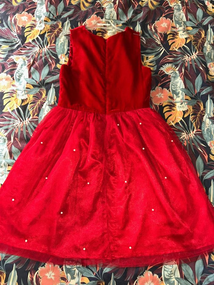 Robe rouge fête orchestra - photo numéro 4