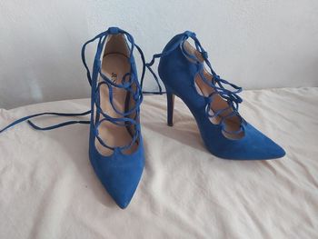Escarpin à talon bleu Jusfab Taille 36